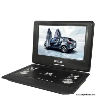 Портативный DVD плеер с TV и FM тюнером XPX EA-1268 FM XPX EA-1268 FM - Портативный dvd плеер с tv и fm тюнером. Переносной LCD телевизор со встроенным CD, DVD, MP3 плеером, fm тюнером  и поворотным экраном  12'' (30 см). Удобен для использования как в автомобиле, так и в домашних условиях. Возможность подключения к телевизору в качестве обычного DVD проигрывателя.
Поддерживаемые форматы: MPEG-4(DIVX, XVID), AVI, DVD-Video, VCD, Audio-CD, MP3, WMA, JPEG
Типы дисков: DVD-Video, DVD/±R/RW/RAM, CD/R/RW.
Универсальный разъем для карт памяти SD/MS/MMC.
USB-порт для подключения внешнего накопителя.
Поддержка игровых функций (джойстик и диск с играми в комплекте).
Встроенный FM тюнер 65,0-108,0 МГц (расширенный диапазон частот)