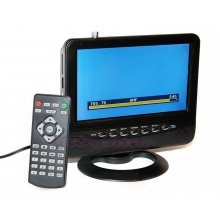 Портативный ЖК телевизор XPX EA-701 FM Портативный ЖК телевизор XPX EA-701 FM экраном 7"(17.5 см.), ТВ и ФМ тюнером.