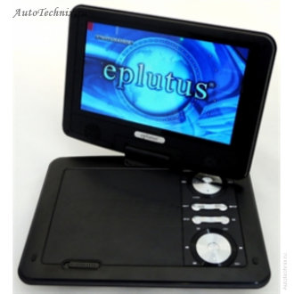 Портативный DVD плеер с TV тюнером EPLUTUS EP-9517 EPLUTUS EP-9517 - Портативный dvd плеер с tv тюнером. Переносной LCD телевизор со встроенным CD, DVD, MP3 плеером и поворотным экраном  9'' (22,5 см). Удобен для использования как в автомобиле, так и в домашних условиях. Возможность подключения к телевизору в качестве обычного DVD проигрывателя.
Поддерживаемые форматы: MPEG-4(DIVX, XVID), AVI, DVD-Video, VCD, Audio-CD, MP3, WMA, JPEG
Типы дисков: DVD-Video, DVD/±R/RW/RAM, CD/R/RW.
Универсальный разъем для карт памяти SD/MS/MMC.
USB-порт для подключения внешнего накопителя.
Поддержка игровых функций (джойстик и диск с играми в комплекте).