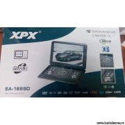 Цифровой Портативный DVD плеер с TV тюнером DVB-T2- XPX EA-1669D